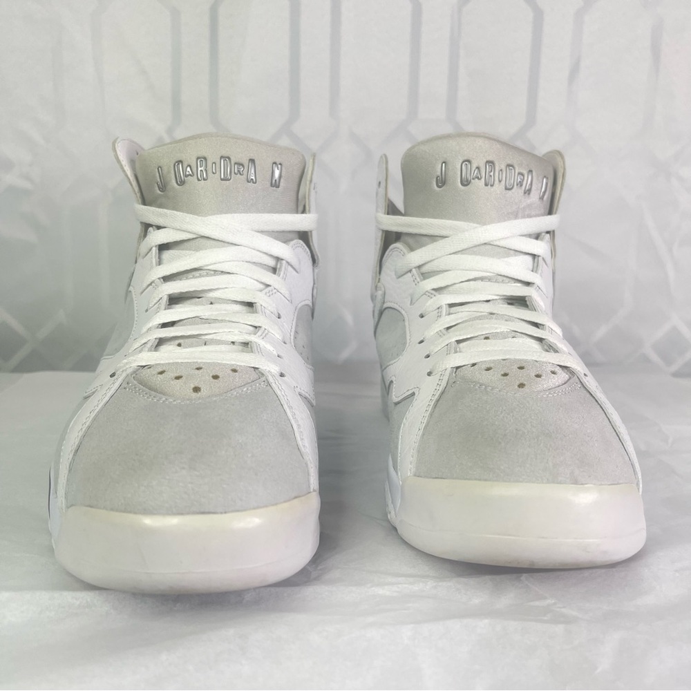 Jordan 7 Retro "Pure Money" White/Metallic Silver Men’s Size 10 Mens 304775-120